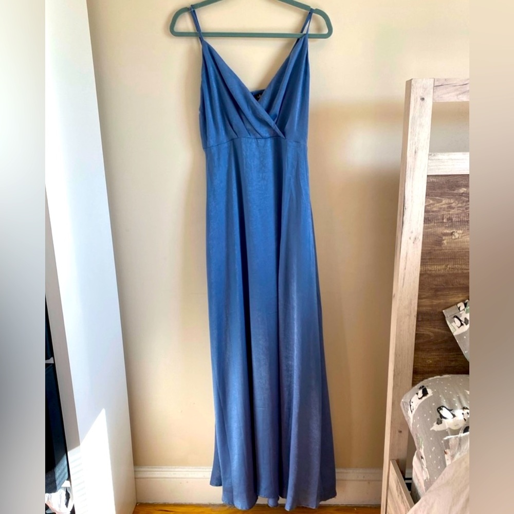Lulus blue Maxi Dress